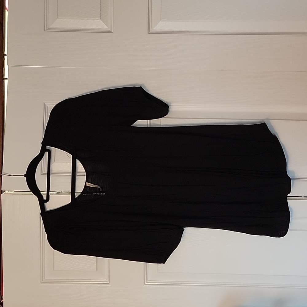 Olivia Moon Quarter Sleeve Top - Size M